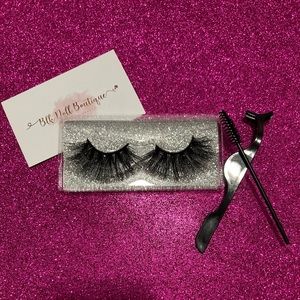 ✨Mink Lashes BlkDoll Collection- Sliver